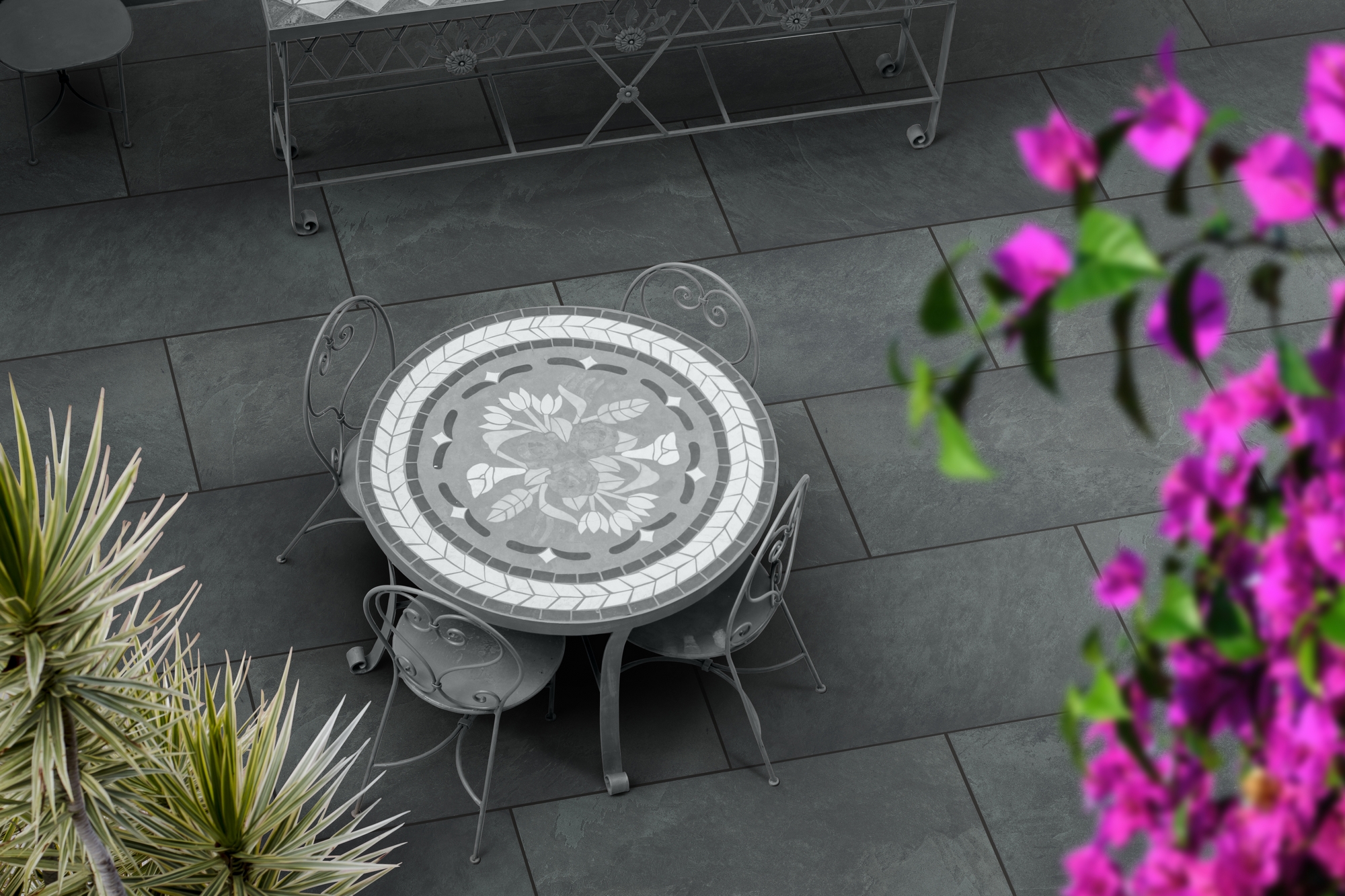 Black-24 Pieces/17.28m²/600x1200x20mm-1200x600x20mm